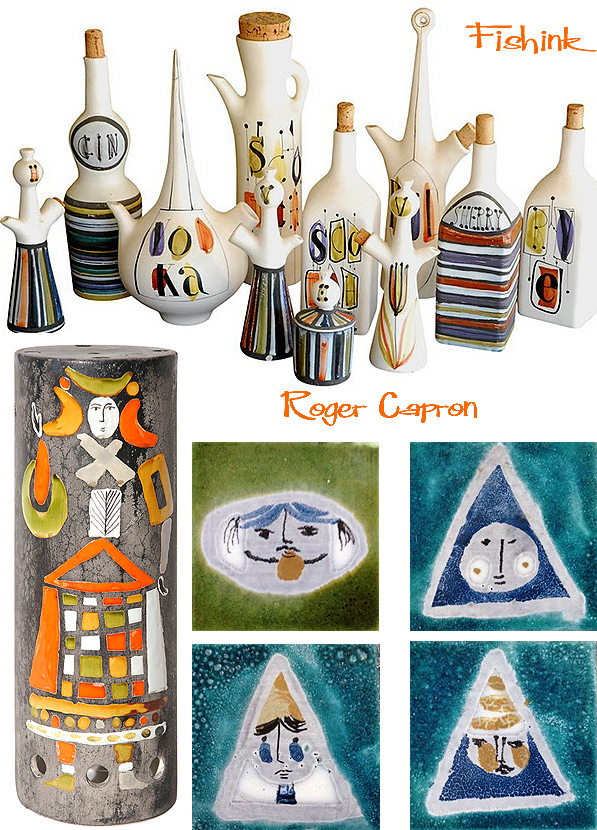 Roger Capron Mid-century Ceramics and Furniture |