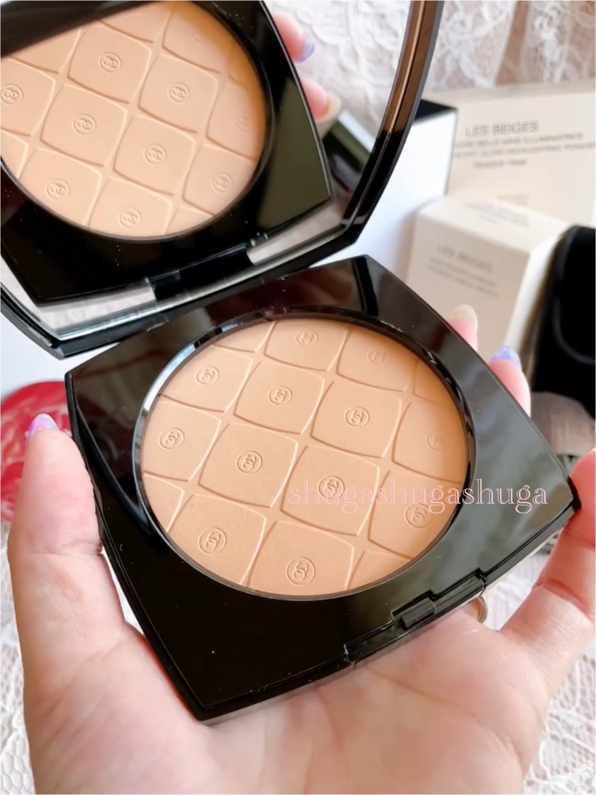 シャネル / レ ベージュ マキシ プードゥル ベル ミン テンダー ピンク