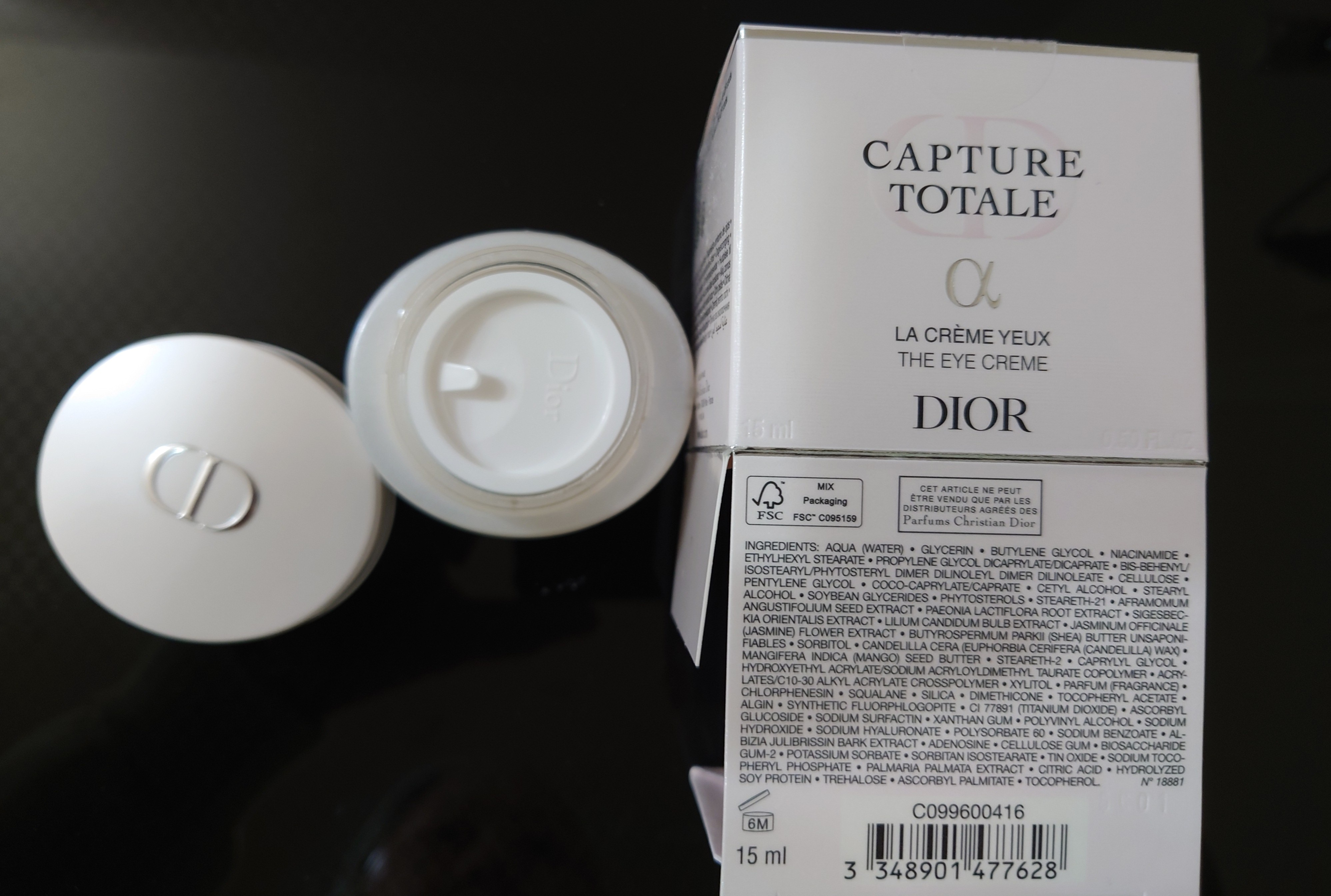 ディオール / カプチュール トータル アイ クリーム 15mlの公式商品