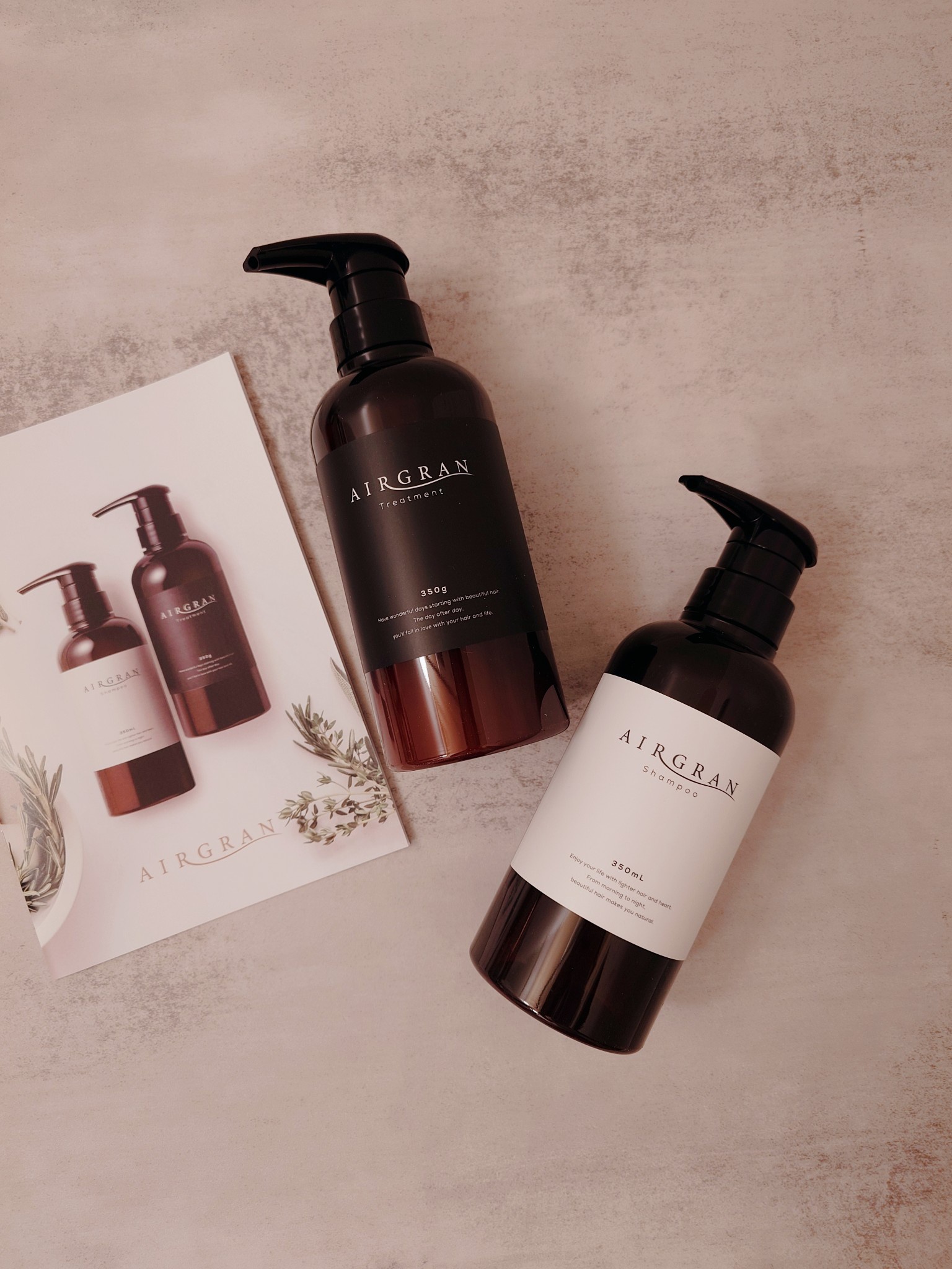 AIRGRAN / エアグラン ナチュラルストレートシャンプー