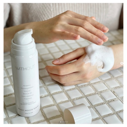 ウィズアウト / ブライト ムース セラム 60gの公式商品情報｜美容