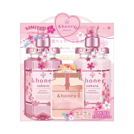&honey（アンドハニー） / サクラ ディープモイスト シャンプー＆ヘア