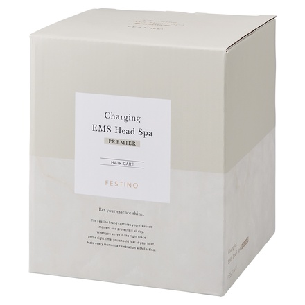 フェスティノ / 充電式EMSヘッドスパ プレミア ホワイト（White）の