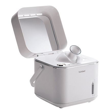 ツインバード / TWINBIRD フェイススチーマー ホワイト SH-2785Wの公式