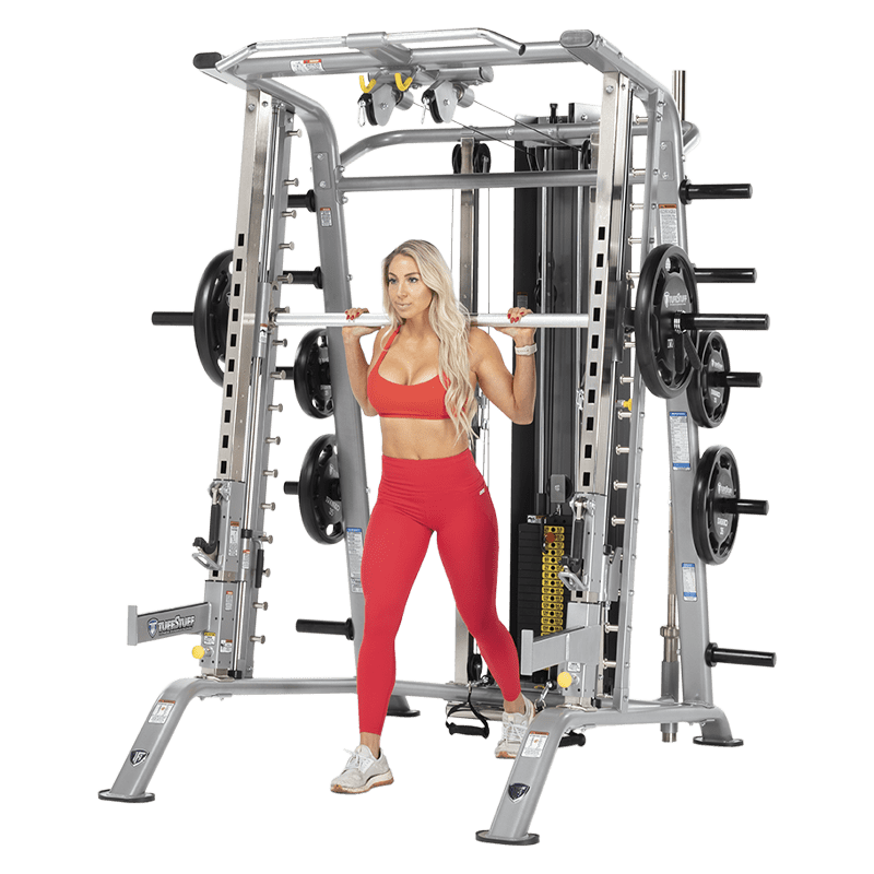 TuffStuff Fitness – Smith Machine / Half Cage Ensemble (CSM-725WS
