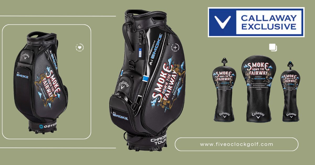 数量限定キャロウェイAiスモークキャディバッグ!ヘッドカバーセット