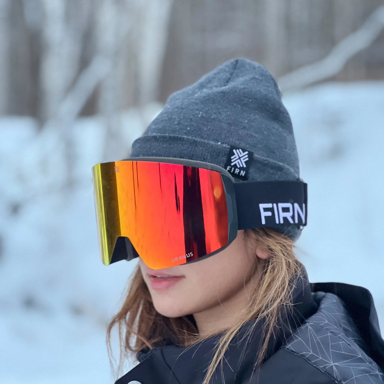 FIRN URANUS スノーゴーグル ピンク TICKLER PINK JP891001-PK