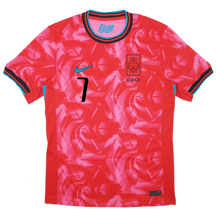 韓国代表 2024 ホーム 半袖 ユニフォーム No.7 ソン・フンミン【NIKE