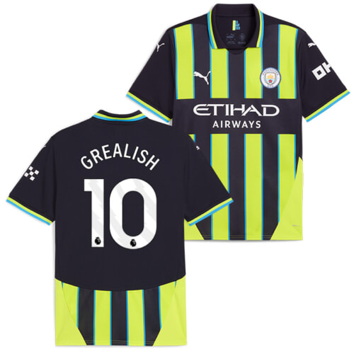 マンチェスターシティ 24-25 アウェイ 半袖 ユニフォーム No.45