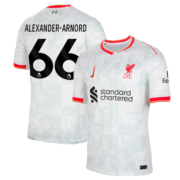 トレントアレクサンダーアーノルドリバプール ユニフォームリ
