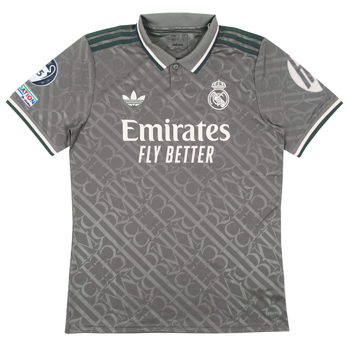 レアルマドリード 24-25 サード 半袖 ユニフォーム No.9 エムバペ (CL