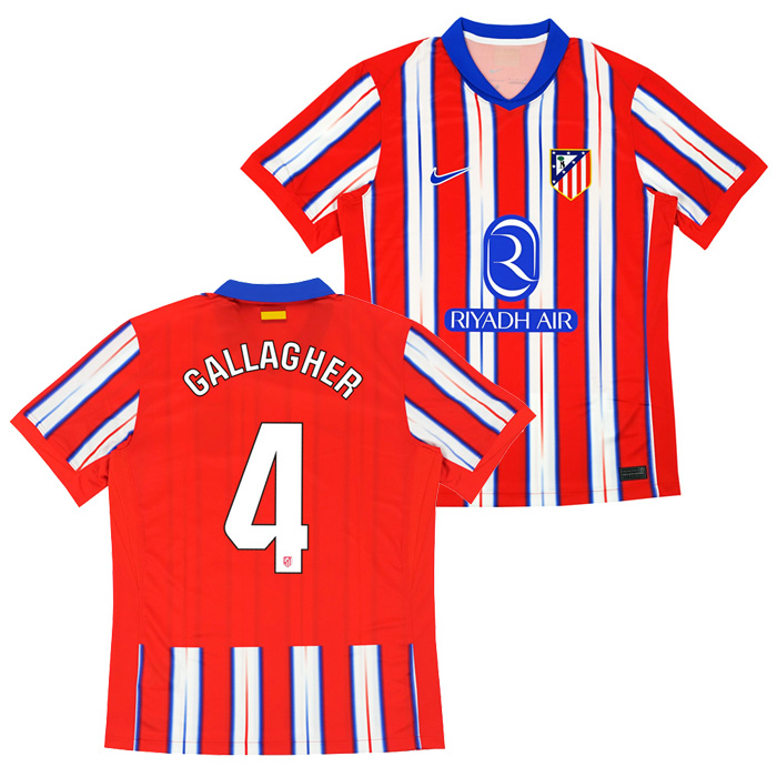 アトレチコマドリード 24-25 ホーム 半袖 ユニフォーム No.4