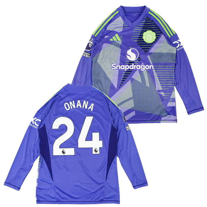 マンチェスターユナイテッド 24-25 GK 長袖 ユニフォーム No.24 オナナ