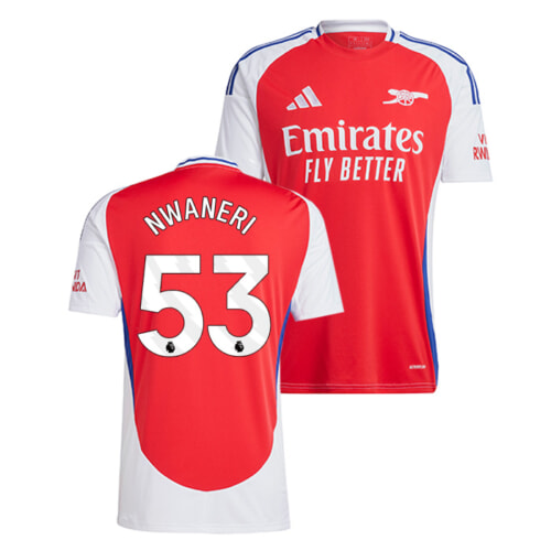 アーセナル 24-25 ホーム 半袖 ユニフォーム No.20 ジョルジーニョ