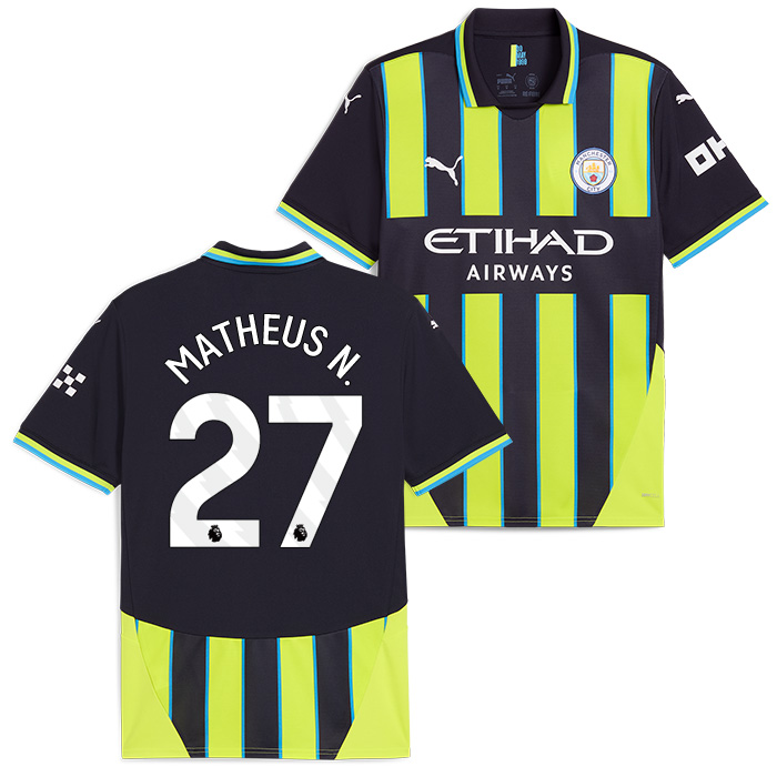 マンチェスターシティ 24-25 アウェイ 半袖 ユニフォーム No.27