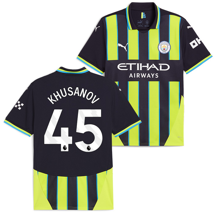 マンチェスターシティ 24-25 アウェイ 半袖 ユニフォーム No.45