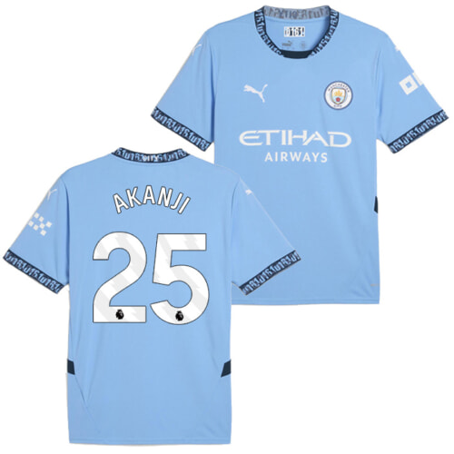 マンチェスターシティ 24-25 ホーム 半袖 ユニフォーム No.82 リコ