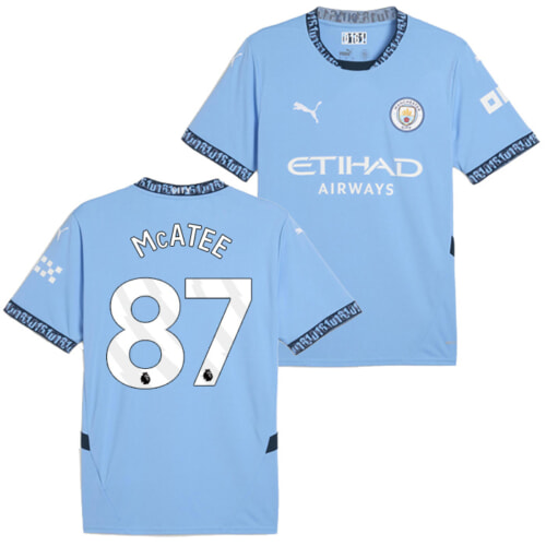 マンチェスターシティ 24-25 ホーム 半袖 ユニフォーム No.14 ニコ