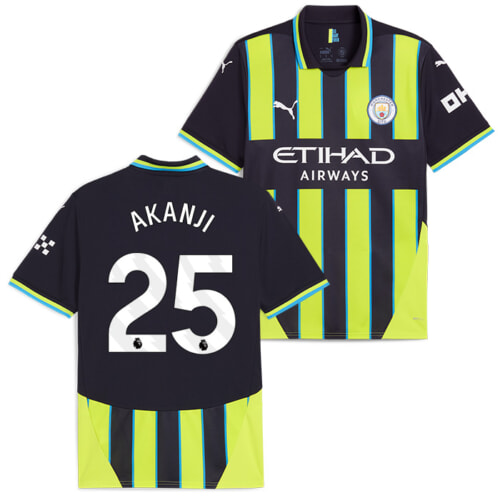 マンチェスターシティ 24-25 アウェイ 半袖 ユニフォーム No.45
