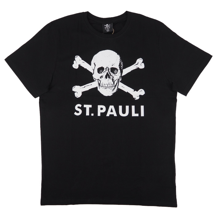 ザンクトパウリ オフィシャル スカル＆クロスボーンズ Tシャツ