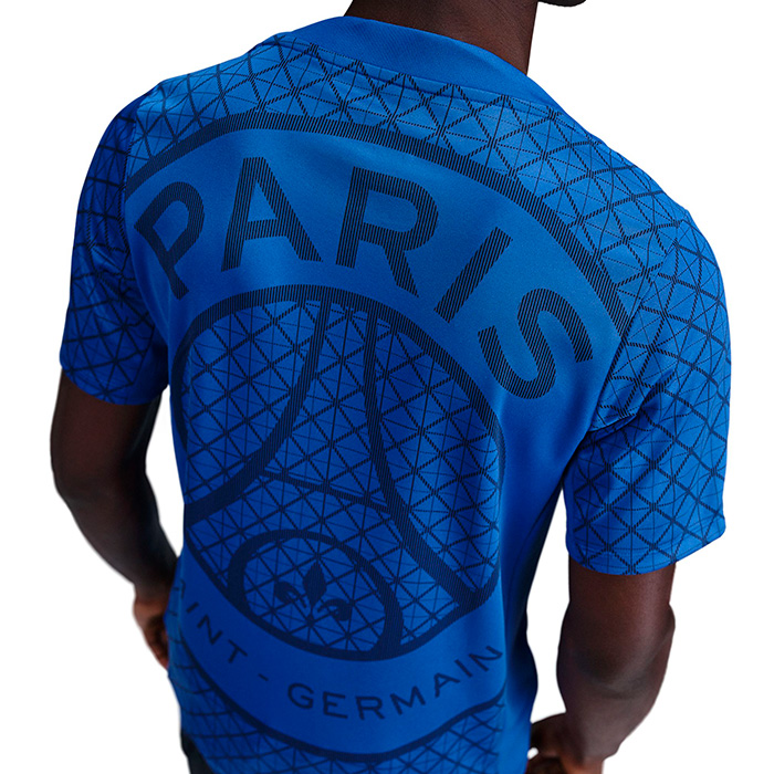 パリ・サンジェルマン 25-26 ACDPR プレマッチ トップ 半袖(ブルー