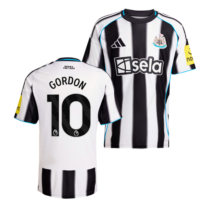 ニューカッスル 25-26 ホーム 半袖 ユニフォーム No.10 ゴードン