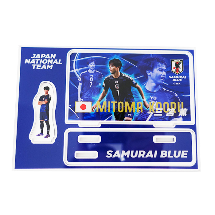 日本代表 オフィシャル プレーヤーズ アクリルスタンド No.7 三笘 薫