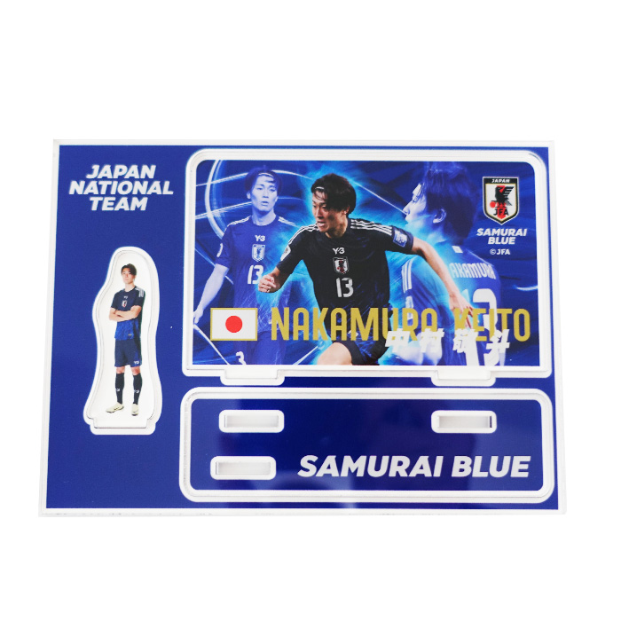 日本代表 オフィシャル プレーヤーズ アクリルスタンド No.13 中村 敬