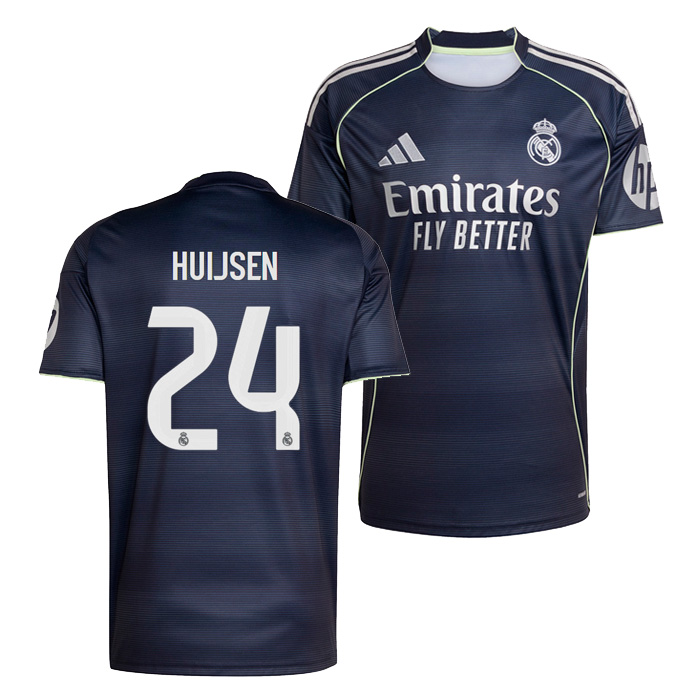レアルマドリード 25-26 アウェイ 半袖 ユニフォーム No.24 ハイセン
