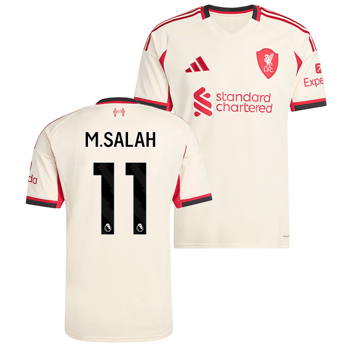 リバプール 25-26 アウェイ 半袖 ユニフォーム No.11 モハメド・サラー
