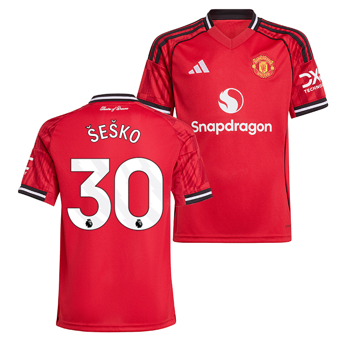 マンチェスターユナイテッド 25-26 ホーム 半袖 ユニフォーム No.30