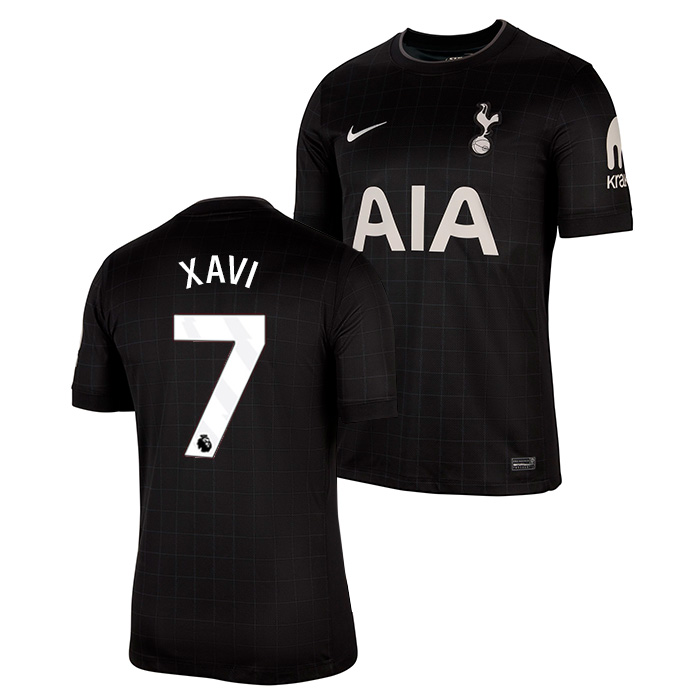 トッテナム 25-26 アウェイ 半袖 ユニフォーム No.7 シャビ・シモンズ