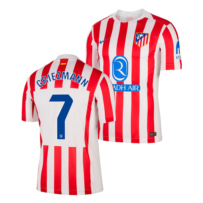 アトレチコマドリード 25-26 ホーム 半袖 ユニフォーム No.7