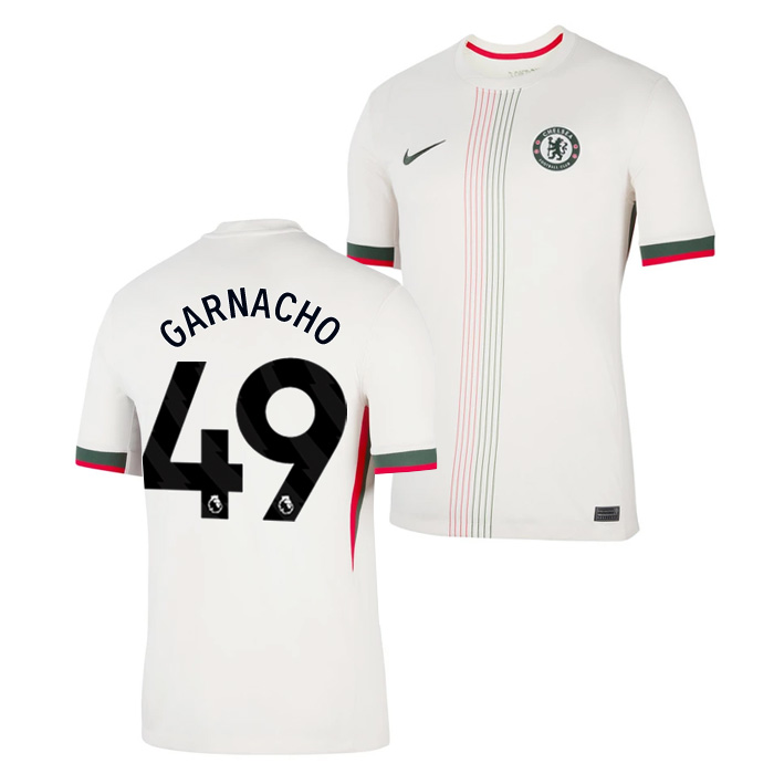 チェルシー 25-26 アウェイ 半袖 ユニフォーム(胸スポンサー無し) No