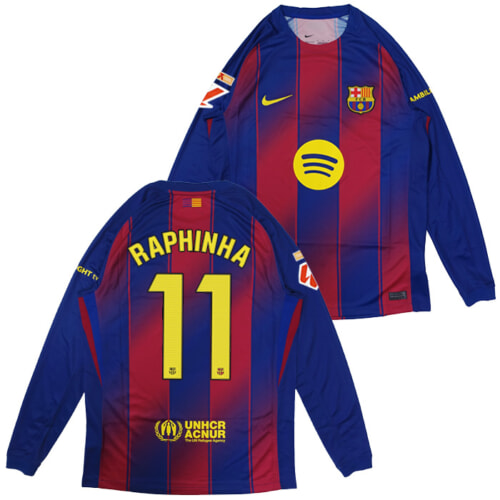 FCバルセロナ 25-26 ホーム 長袖 ユニフォーム No.10 ラミン・ヤマル +