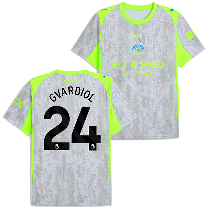 マンチェスターシティ 25-26 サード 半袖 ユニフォーム No.24 グ