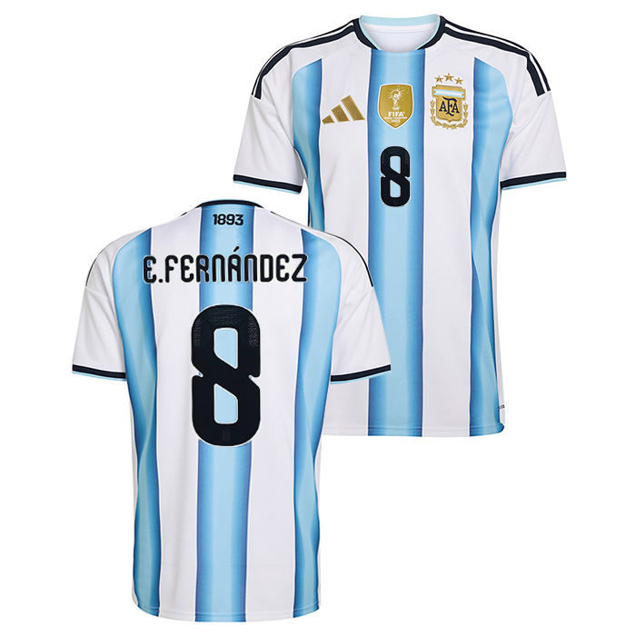 アルゼンチン代表 2026 ホーム 半袖 ユニフォーム No.8 エンソ