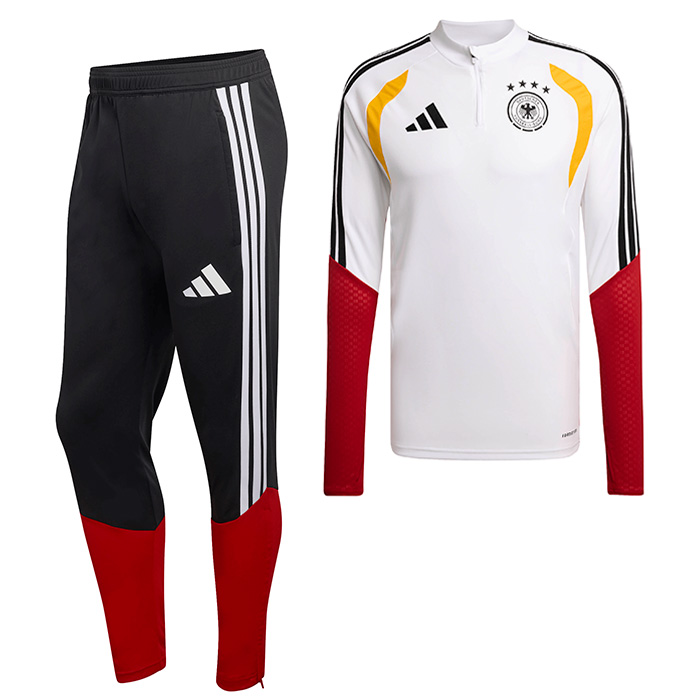 ドイツ代表 2026 TIRO26 1/4 ZIPトレーニング トップ長袖&パンツ 上下