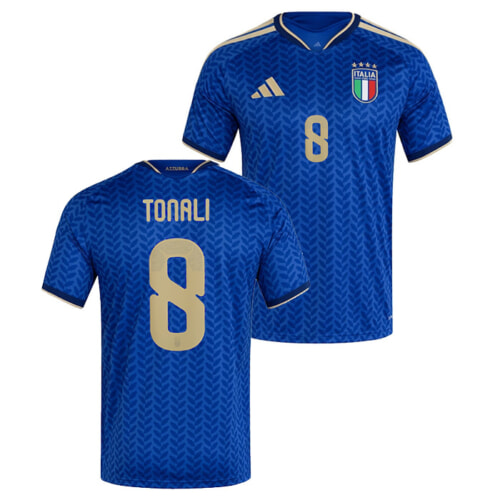 イタリア代表 2026 ホーム 半袖 ユニフォーム No.13 カラフィオーリ