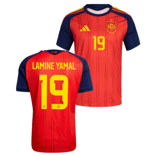 スペイン代表 2026 ホーム 半袖 ユニフォーム No.20 ペドリ【adidas