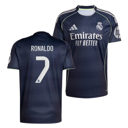 レアルマドリード 25-26 ホーム 長袖 ユニフォーム No.7 ロナウド