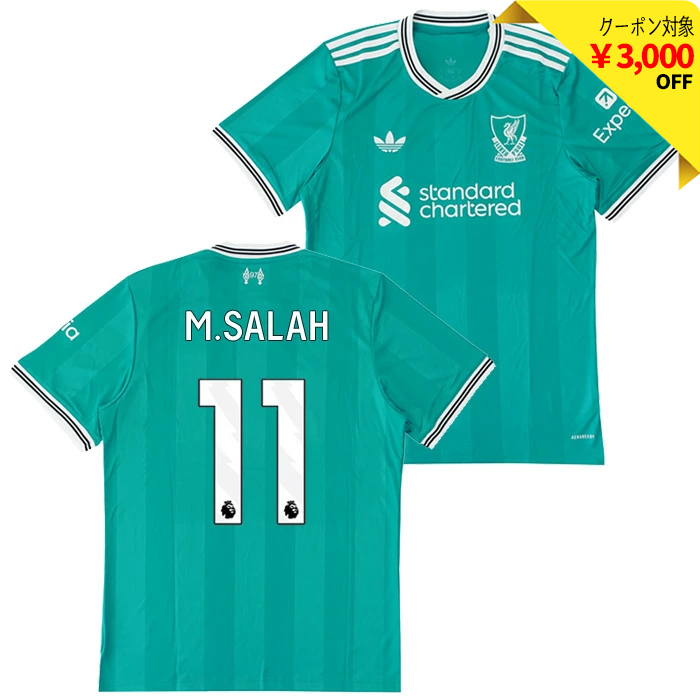 リバプール 25-26 サード 半袖 ユニフォーム No.11 モハメド・サラー