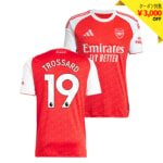 アーセナル 25-26 ホーム 半袖 ユニフォーム No.19 トロサール【adidas