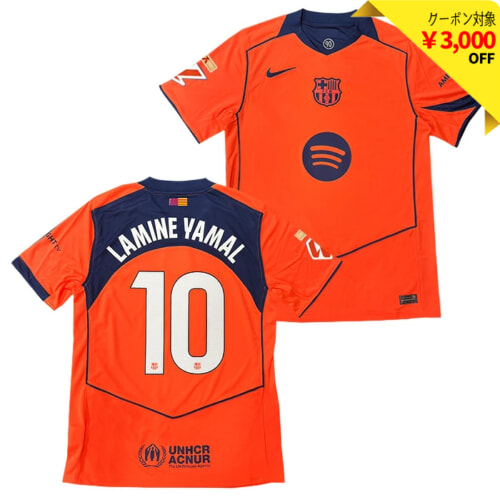 FCバルセロナ 25-26 ホーム 半袖 ユニフォーム No.14 ラッシュフォード