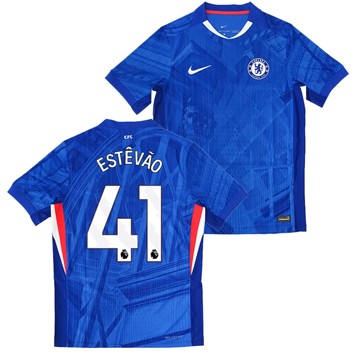 チェルシー 25-26 ホーム Dri-FIT ADV 半袖 ユニフォーム(胸スポンサー