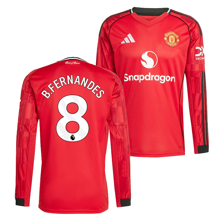 マンチェスターユナイテッド 25-26 ホーム 長袖 ユニフォーム No.8