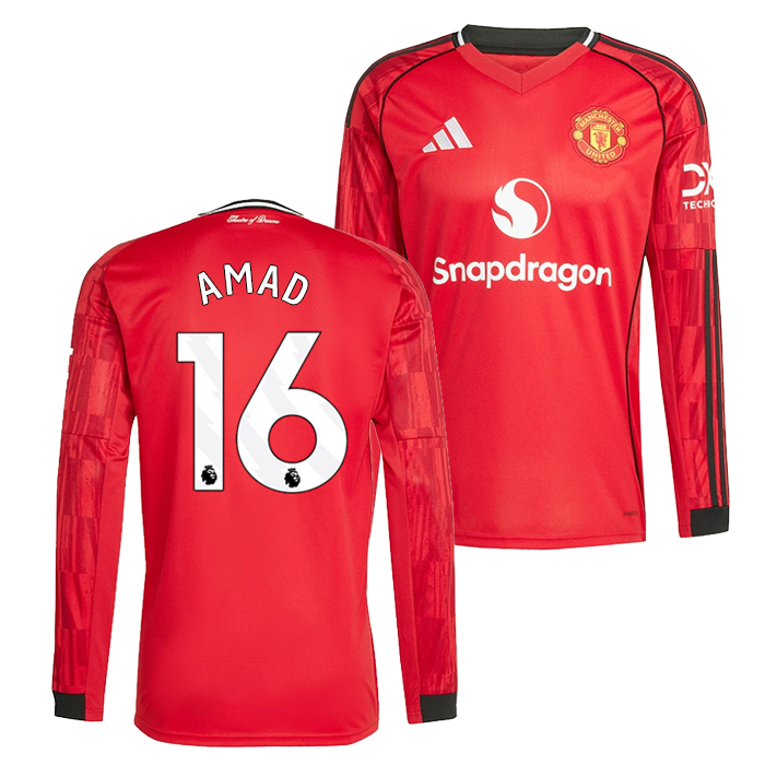 マンチェスターユナイテッド 25-26 ホーム 長袖 ユニフォーム No.16