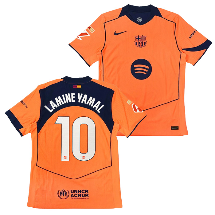 FCバルセロナ 25-26 サード Dri-FIT ADV 半袖 ユニフォーム No.10