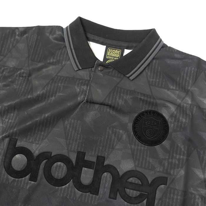 マンチェスターシティ 89-91 ホーム 半袖 Black Out レトロ