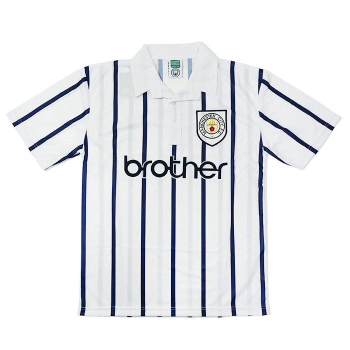 マンチェスターシティ 93-94 アウェイ 半袖 レトロ ユニフォーム (復刻